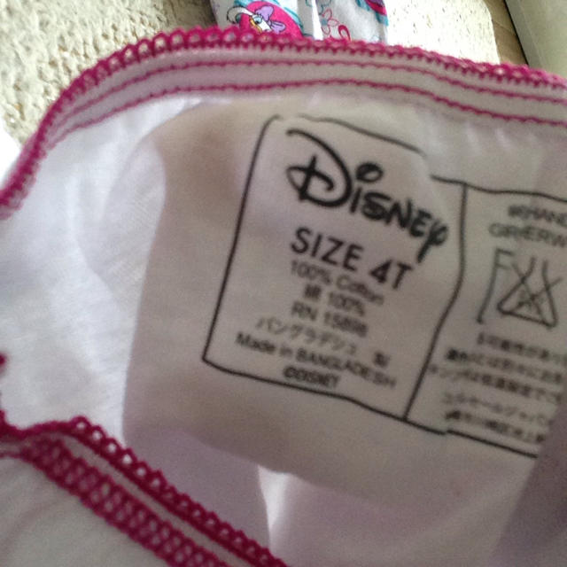 Disney(ディズニー)のディズニー パンツ 4T♡ キッズ/ベビー/マタニティのキッズ服女の子用(90cm~)(下着)の商品写真