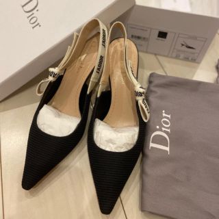 クリスチャンディオール(Christian Dior)のスリングバックパンプス(ハイヒール/パンプス)