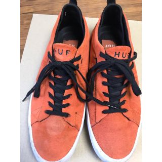 ハフ(HUF)のHUF スニーカー　オレンジ(スニーカー)