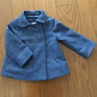 ベビーギャップ(babyGAP)のbaby GAP 95cm コート　ネイビー(コート)