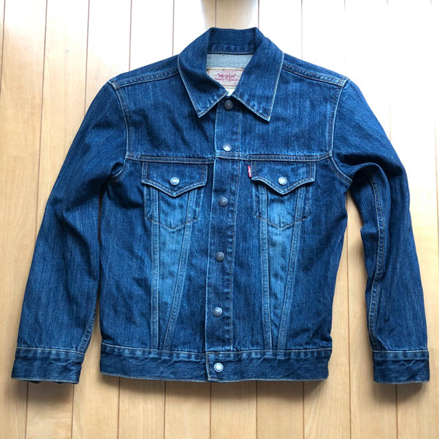 Levi's(リーバイス)のGジャン デニムジャケット リーバイス キッズ　140cm  中古　 キッズ/ベビー/マタニティのキッズ服男の子用(90cm~)(ジャケット/上着)の商品写真