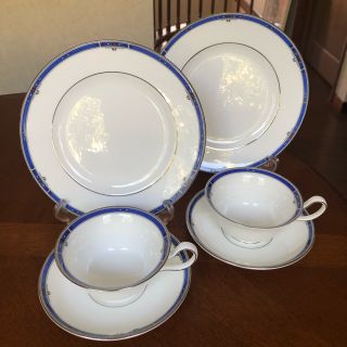 ウェッジウッド(WEDGWOOD)の【黒壺美品】ウェッジウッド★キングスブリッジ★トリオ　ペア(食器)