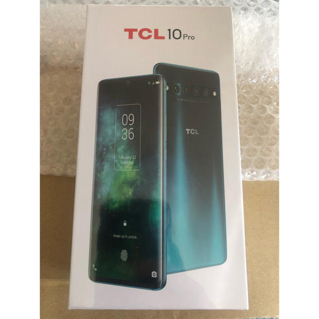 TCL 10 Pro SIMフリーアンバーグレイ 新品未使用 未開封 ...