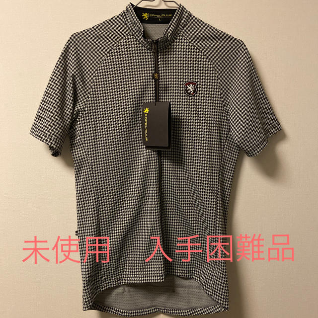 【新品】カペルミュール　千鳥柄　サイクリングウェア　Tシャツ