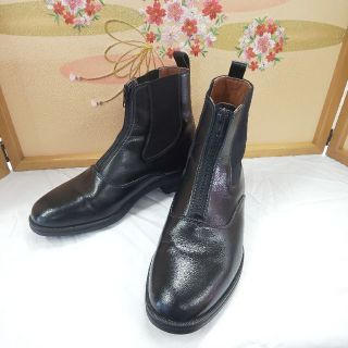 ぽに飽和糸様専用SOMES ショート ブーツ 乗馬 23.5cm(ブーツ)