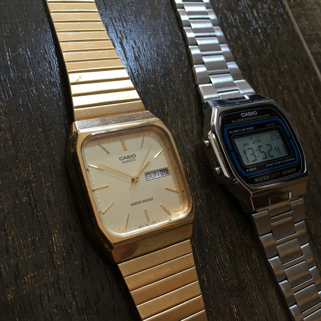 CASIO(カシオ)のCASIO GOLD × SILVER 腕時計 メンズの時計(腕時計(デジタル))の商品写真