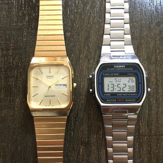 カシオ(CASIO)のCASIO GOLD × SILVER 腕時計(腕時計(デジタル))