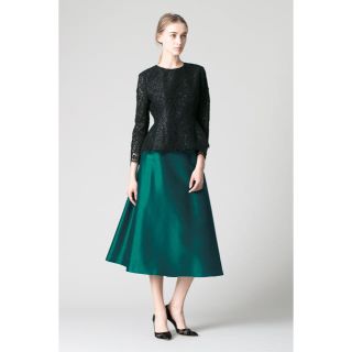 アドーア(ADORE)の63800円 ADORE BLACK LABEL シルクウールスカート  38(ロングスカート)