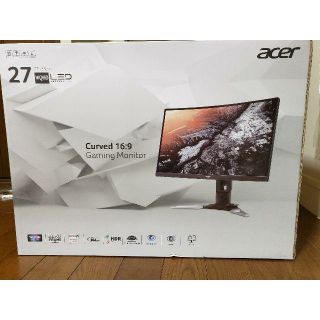 エイサー(Acer)のAcer27型 WQHD 144Hz HXZ271Ubmijpphzx (PC周辺機器)