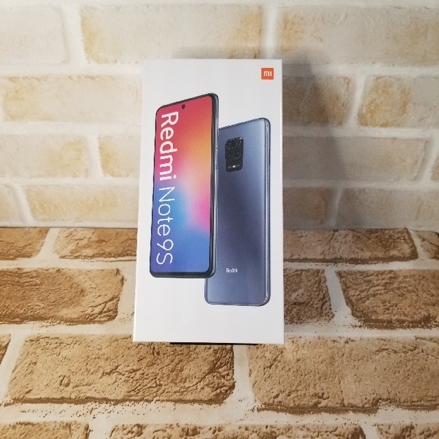 新品未開封　国内版　Xiaomi Redmi Note 9S 128GB