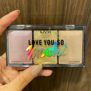 エヌワイエックス(NYX)のNYX 三色ハイライティング　パレット(フェイスパウダー)