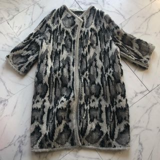 ステラマッカートニー(Stella McCartney)のSTELLA McCARTNEY ニットガウンコート(ニットコート)