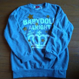 ベビードール(BABYDOLL)のベビドのトレーナー(Tシャツ/カットソー)