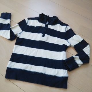 オールドネイビー(Old Navy)のオールドネイビー◆男の子 110 長袖カットソー 太ボーダー(Tシャツ/カットソー)