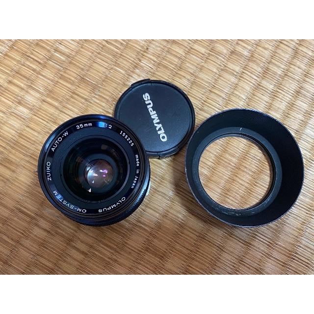 【全品送料無料】 OLYMPUS OM-SYSTEM ZUIKO AUTO-W 35mm F2 レンズ(単焦点)