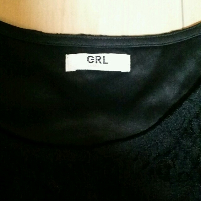 GRL(グレイル)のGRL  レース長袖カットソー☆ レディースのトップス(カットソー(長袖/七分))の商品写真