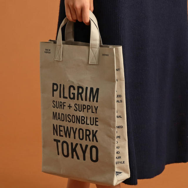 BEAMS(ビームス)のPilgrim Surf+Supply  ペーパー トートバッグ レディースのバッグ(トートバッグ)の商品写真