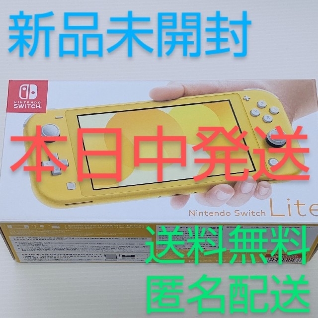 新品 店舗印無し nintendo Switch Lite 任天堂スイッチラ