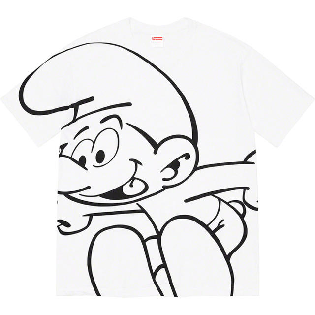 Supreme(シュプリーム)のSupreme®/Smurfs™ tee XL 白 メンズのトップス(Tシャツ/カットソー(半袖/袖なし))の商品写真