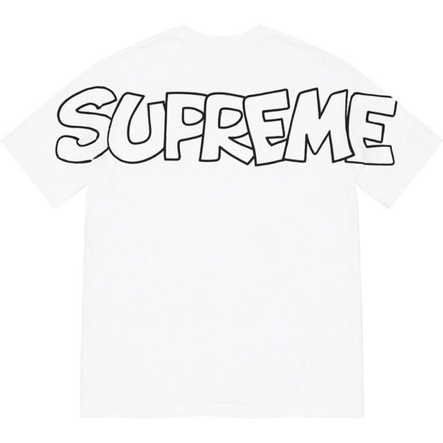 Supreme(シュプリーム)のSupreme®/Smurfs™ tee XL 白 メンズのトップス(Tシャツ/カットソー(半袖/袖なし))の商品写真