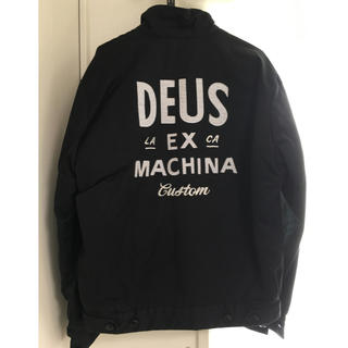 デウスエクスマキナ(Deus ex Machina)のDEUS デウス ワークウェアジャケット ブラック L (ブルゾン)