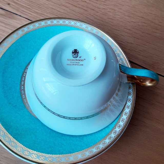 最終お値下げ中 Wedgwood ユーランダーパウダー/ターコイズ ティー