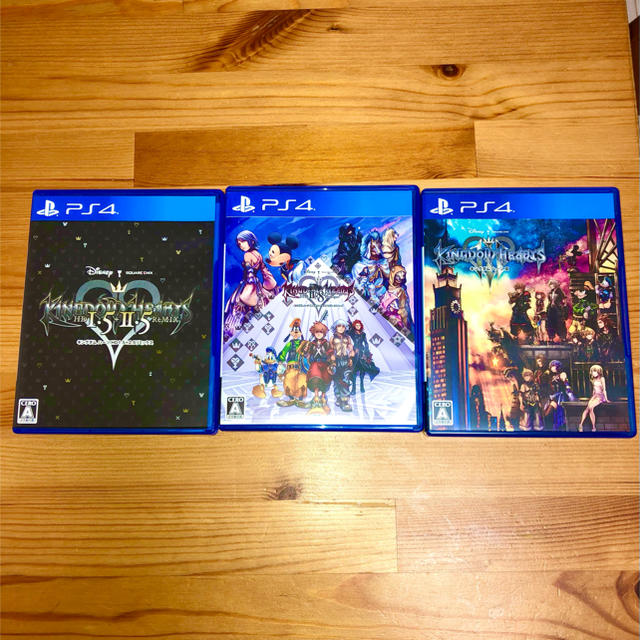 【送料無料】PS4 キングダムハーツ 3本セット！！