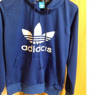 アディダス(adidas)のadidas オリジナルパーカー 青(パーカー)