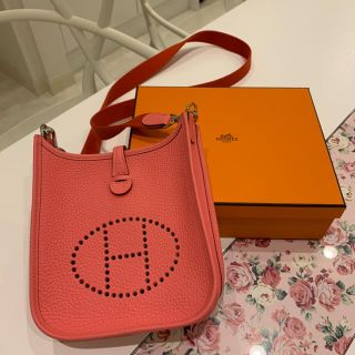 エルメス(Hermes)の【最終価格】エルメス　hermes エブリン　tpm ミニエブリン　ローズアザレ(ショルダーバッグ)