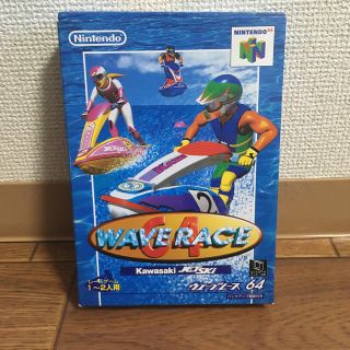 ニンテンドウ64(NINTENDO 64)のWAVE RACE 64(家庭用ゲームソフト)