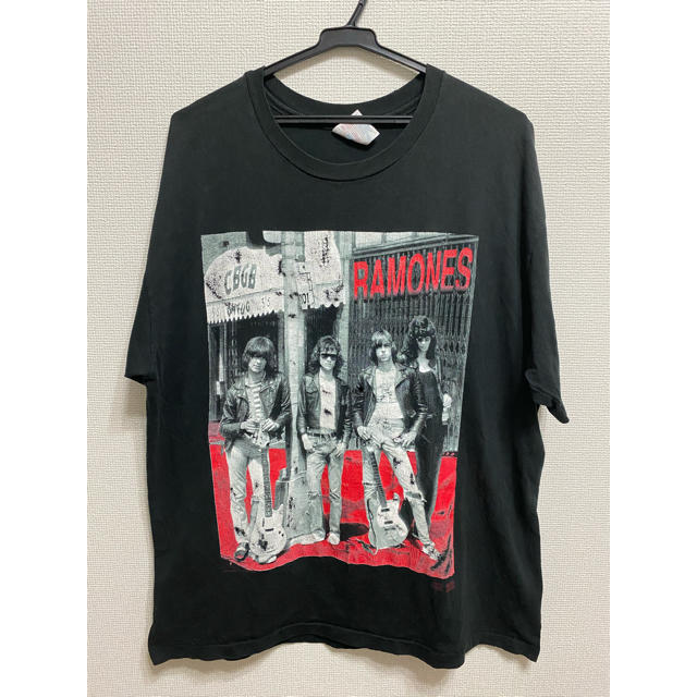 90s RAMONES Tシャツ XL 黒 USA製 ラモーンズ アメリカ製