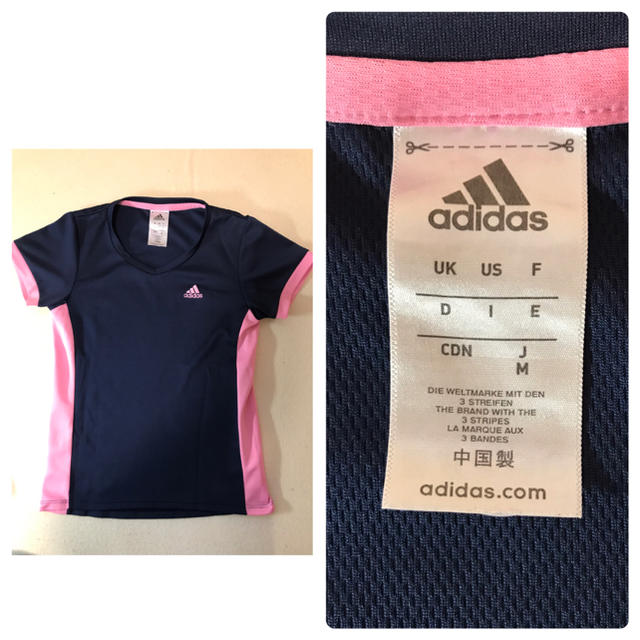 adidas(アディダス)のadidas アディダス レディースシャツ レディースのトップス(Tシャツ(半袖/袖なし))の商品写真