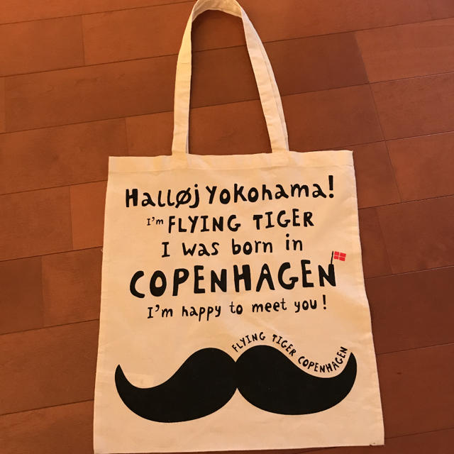 Flying Tiger Copenhagen(フライングタイガーコペンハーゲン)のフライングタイガー【コペンハーゲントートバッグ】 レディースのバッグ(トートバッグ)の商品写真