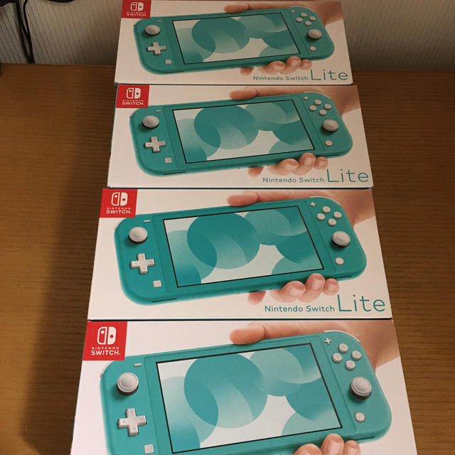 新品未開封 4台 Nintendo Switch  Lite ターコイズ