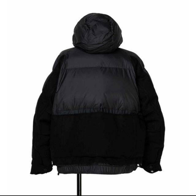 sacai(サカイ)のNike sacai Men's PARKA BLACK S ダウン ジャケット メンズのジャケット/アウター(ダウンジャケット)の商品写真