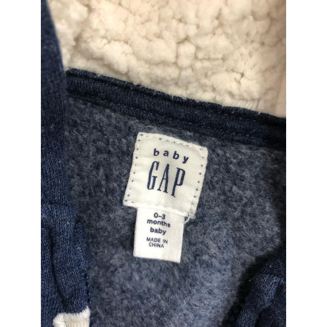 GAP(ギャップ)のGAP デニムカバーオール キッズ/ベビー/マタニティのベビー服(~85cm)(カバーオール)の商品写真
