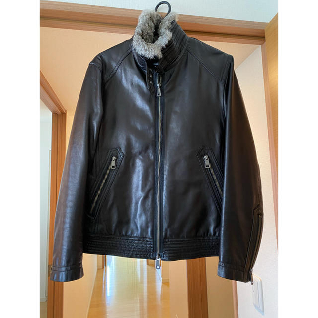 BURBERRY BLACK LABEL - ライダースジャケットの通販 バーバリー