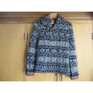 【週末限定SALE】45R ヘチマカラー ニットコート(wool100%)