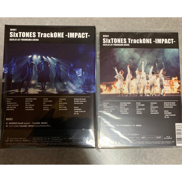 SixTONES/TrackONE-IMPACT- DVD Blu-rayセットの通販 by kid's shop