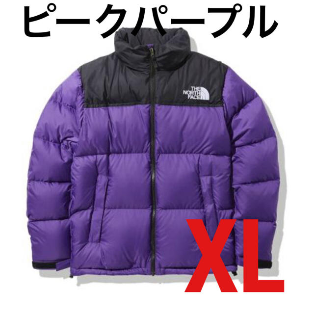 THE NORTH FACE(ザノースフェイス)のノースフェイス ヌプシ ピークパープル XL メンズのジャケット/アウター(ダウンジャケット)の商品写真