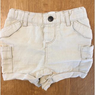 オールドネイビー(Old Navy)のOLD NAVY ベージュショートパンツ18-24M(パンツ)