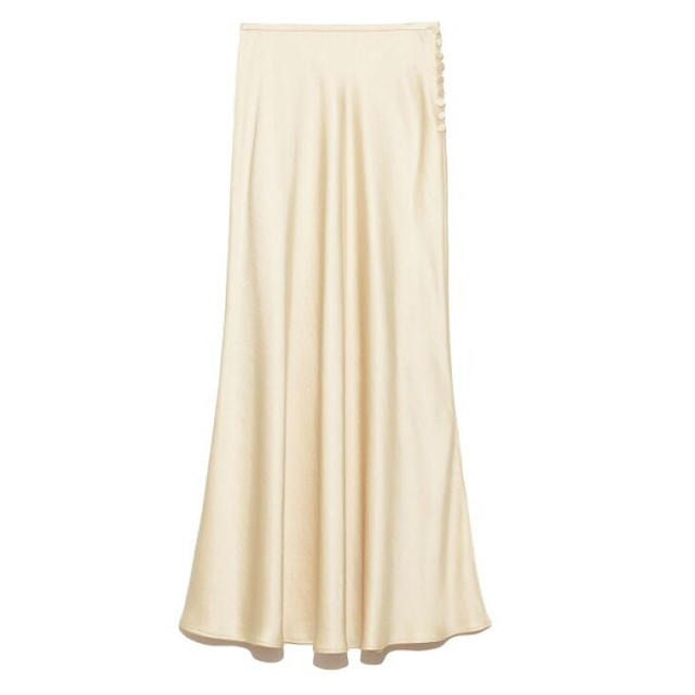 SNIDEL(スナイデル)のサテンロングスカート レディースのスカート(ロングスカート)の商品写真