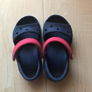 クロックス(crocs)のクロックス　キッズサンダル　C7 15㎝(サンダル)