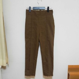 ジャーナルスタンダード(JOURNAL STANDARD)の【美品】ジャーナルスタンダード ハイウエストパンツ モカ色(カジュアルパンツ)