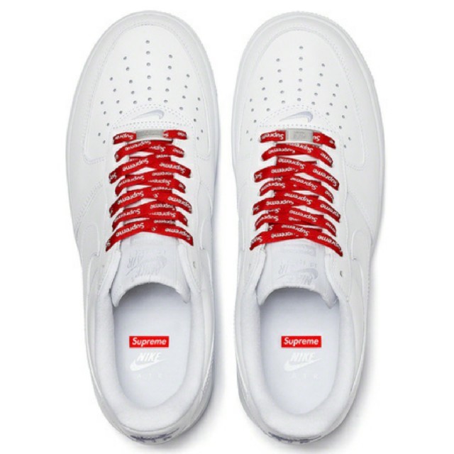 supreme nike air force 1 low white 27cm 1