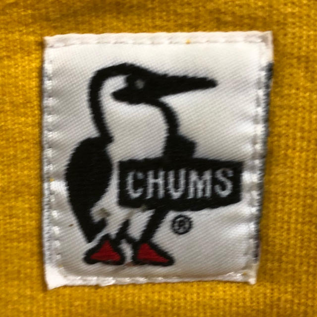 CHUMS(チャムス)のチャムス　ハリケーントップ　イエロー　Mサイズ　古着 メンズのトップス(スウェット)の商品写真