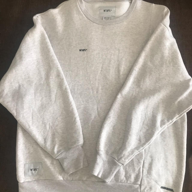 W)taps(ダブルタップス)のWTAPS NEIGHBORHOOD CREWNECK グレーLサイズ メンズのトップス(スウェット)の商品写真