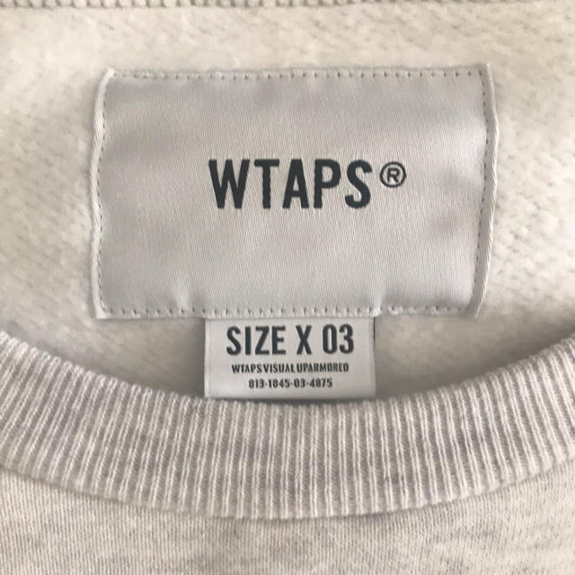 W)taps(ダブルタップス)のWTAPS NEIGHBORHOOD CREWNECK グレーLサイズ メンズのトップス(スウェット)の商品写真