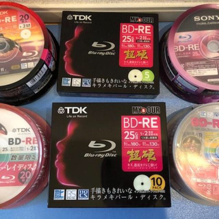 ティーディーケイ(TDK)のラオス様専用　BD-RE 100枚セット　未使用！(DVDレコーダー)