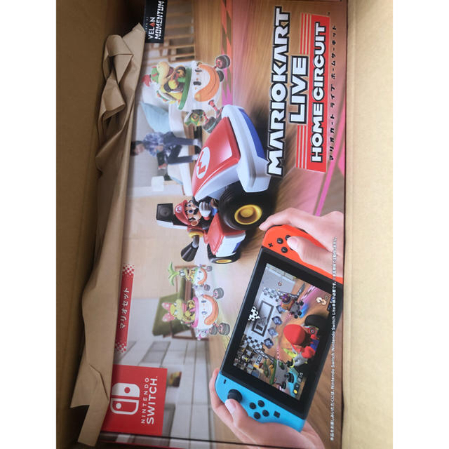 Nintendo Switch(ニンテンドースイッチ)のマリオカート　ライブホームサーキット　マリオセット1台　ルイージセット1台　新品 エンタメ/ホビーのゲームソフト/ゲーム機本体(家庭用ゲームソフト)の商品写真